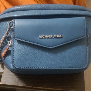Michael Kors Blue Crossbody Bag
